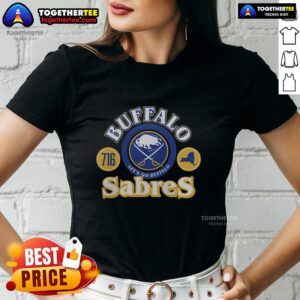 Good Buffalo Sabres Arch Class Ladies Tee in stylish design, perfect for fans of the NHL team and casual wear.