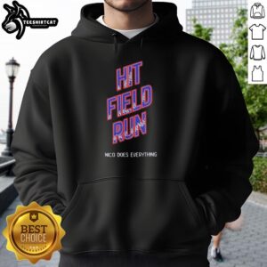 Pretty Hit Field Run Nico Does Everything Hoodie in vibrant colors, showcasing stylish design and comfortable fit for casual wear.
