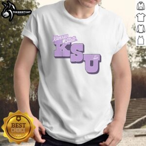 Nice Ksu Est 1863 lavender tee t-shirt featuring a stylish design perfect for casual wear and school spirit.