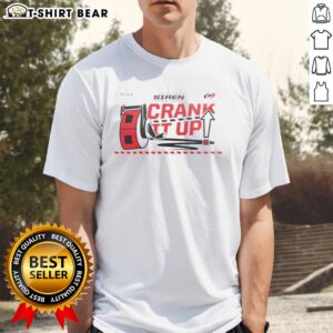 Premium Carolina Hurricanes Crank It Up T-Shirt featuring bold team graphics for ultimate fan style and comfort.