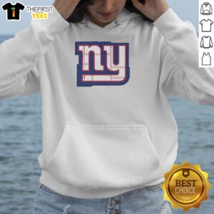 Original New York Giants Rivet Logo Hoodie featuring vibrant team colors and classic design for fans.