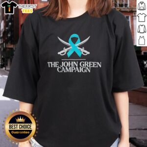 Original The John Green Campaign Ladies Tee featuring a stylish design, perfect for fans of John Green's work.
