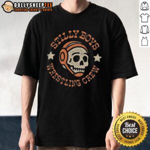 Nice Stilly Boys Wrestling Crew T-Shirt featuring a bold design and comfortable fit for wrestling enthusiasts.