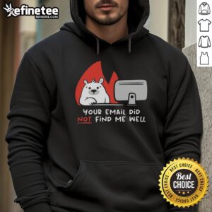 Premium Your Email Did Not Find Me Well Bear T-Shirt - Image 2