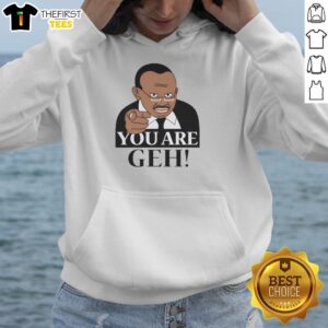 Official You Are Geh Meme Hoodie featuring vibrant graphics and comfortable fit, perfect for meme lovers.
