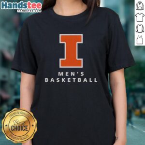 Alt Text: Official Illinois Fighting Illini 2026 NCAA Men's Basketball Tournament March Madness Final Four ladies tee shirt.