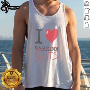Official I Love Sabrina Sluts tank top featuring a stylish design, perfect for fans and casual wear enthusiasts.