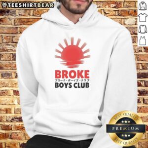 Alt Text: Awesome Broke Boys Club Hoodie featuring a stylish design, perfect for casual wear and showcasing unique street style.
