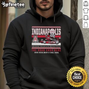 Top Arizona Wildcats NCAA Men's Basketball Final Four Bear Down F1 Car Hoodie in vibrant colors, perfect for fans.