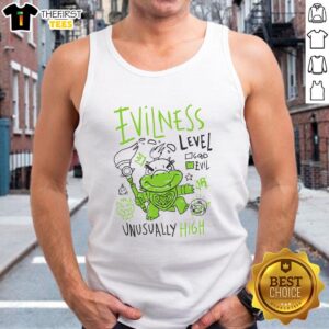 Nice Evilness Level Unusually High Bowser Mario T-Shirt - Image 4