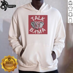 Alabama Crimson Tide hoodie featuring stylish design and vibrant team colors, perfect for fans of Nice Talk N Bama.
