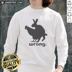 Good Pittsburgh Penguins sweatshirt featuring a playful chicken and rabbit design in a fun doggy style.
