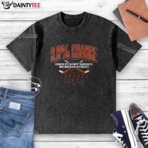 Top Philadelphia Hockey 3.8 Chance Washed T-Shirt featuring a stylish design and comfortable fit for fans.