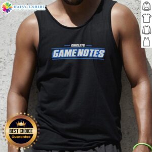 Awesome Game Notes Initials Tank Top featuring a stylish design perfect for gamers and casual wear enthusiasts.
