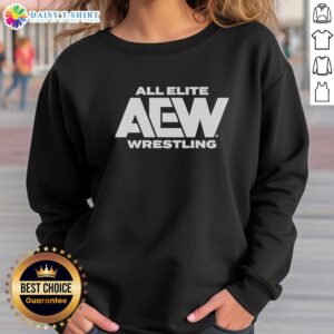 Good All Elite Wrestling Logo 2026 Sweatshirt featuring bold design and vibrant colors for wrestling fans.