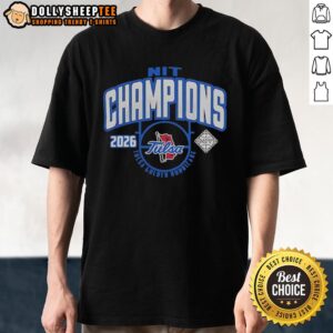 Awesome Tulsa Golden Hurricane 2026 Men's Basketball NIT Champions T-Shirt featuring bold team graphics and vibrant colors.