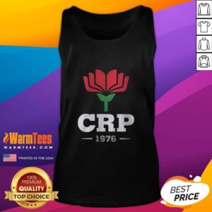 Alt Text: Good Crp 1976 Peito logo tank top featuring a vibrant design and comfortable fit for casual wear.