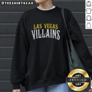 Official Las Vegas Villains sweatshirt featuring a stylish design perfect for fans and casual wear.