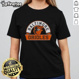 Top Baltimore Orioles Phase Banner Arch Ladies Tee featuring vibrant team colors and stylish design for fans.