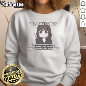 Stylish cis male wearing an Eggirl sweatshirt, showcasing modern fashion trends and self-expression.