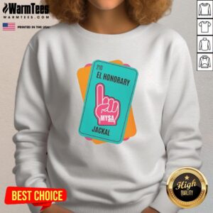 Nice El Honorary Jackal Sweatshirt featuring a unique design and comfortable fit, perfect for casual wear.
