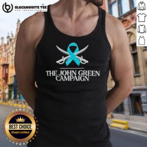 Nice The John Green Campaign Tank Top featuring a stylish design and vibrant colors, perfect for fans of John Green.