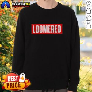 Premium Loomered Logo Sweatshirt in soft fabric, featuring a stylish logo design, perfect for casual wear.