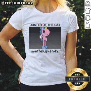 Nice Unicorn Fart Dust of the Day Ladies Tee featuring a colorful unicorn graphic on a stylish women's t-shirt.