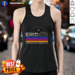 Official Erid Expedition Camp Tank Top featuring a unique design, perfect for outdoor adventures and casual wear.