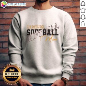 Pretty Versailles Softball Mom Sweatshirt in stylish design, perfect for cheering at games and showcasing team spirit.