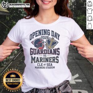 Awesome Guardians vs Mariners CLE at Sea 2026 sport ladies tee showcasing vibrant team colors and stylish design.