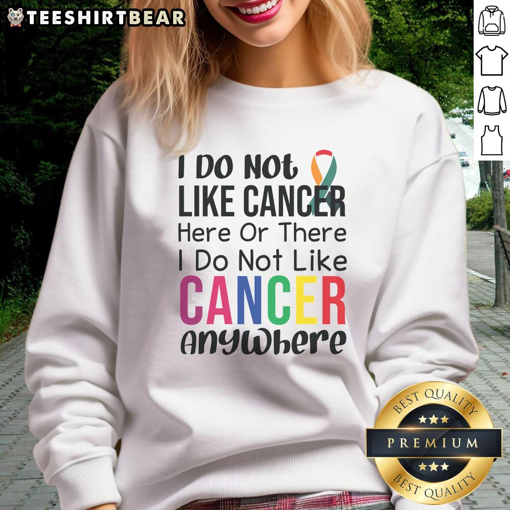 nice-anti-cancer-quote-i-do-not-like-cancer-saying-sweatshirt Motivational anti-cancer quote sweatshirt showcasing a powerful message against cancer, ideal for awareness and support.