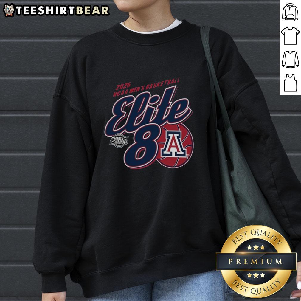 nice-arizona-wildcats-mens-basketball-elite-8-march-madness-sweatshirt Alt Text: Nice Arizona Wildcats Men's Basketball Elite 8 March Madness Sweatshirt in vibrant colors, perfect for fans.