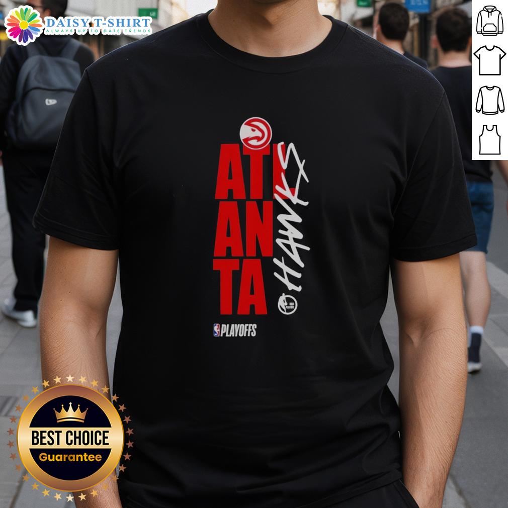 Nice Atlanta Hawks Playoff Nba 2026 T Shirt Nice Atlanta Hawks Playoff NBA 2026 T-Shirt featuring bold team graphics in vibrant colors, perfect for fans.