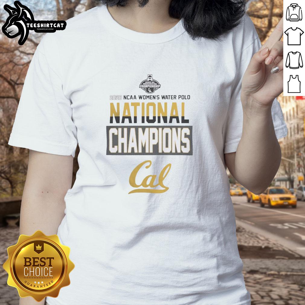 nice-california-golden-bears-2026-nc-womens-water-polo-national-champions-ladies-tee Nice California Golden Bears 2026 NC Women's Water Polo National Champions ladies tee with bold team logo.