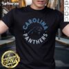 Nice Carolina Panthers Circle T-Shirt featuring the team's logo in a stylish circular design, perfect for fans.