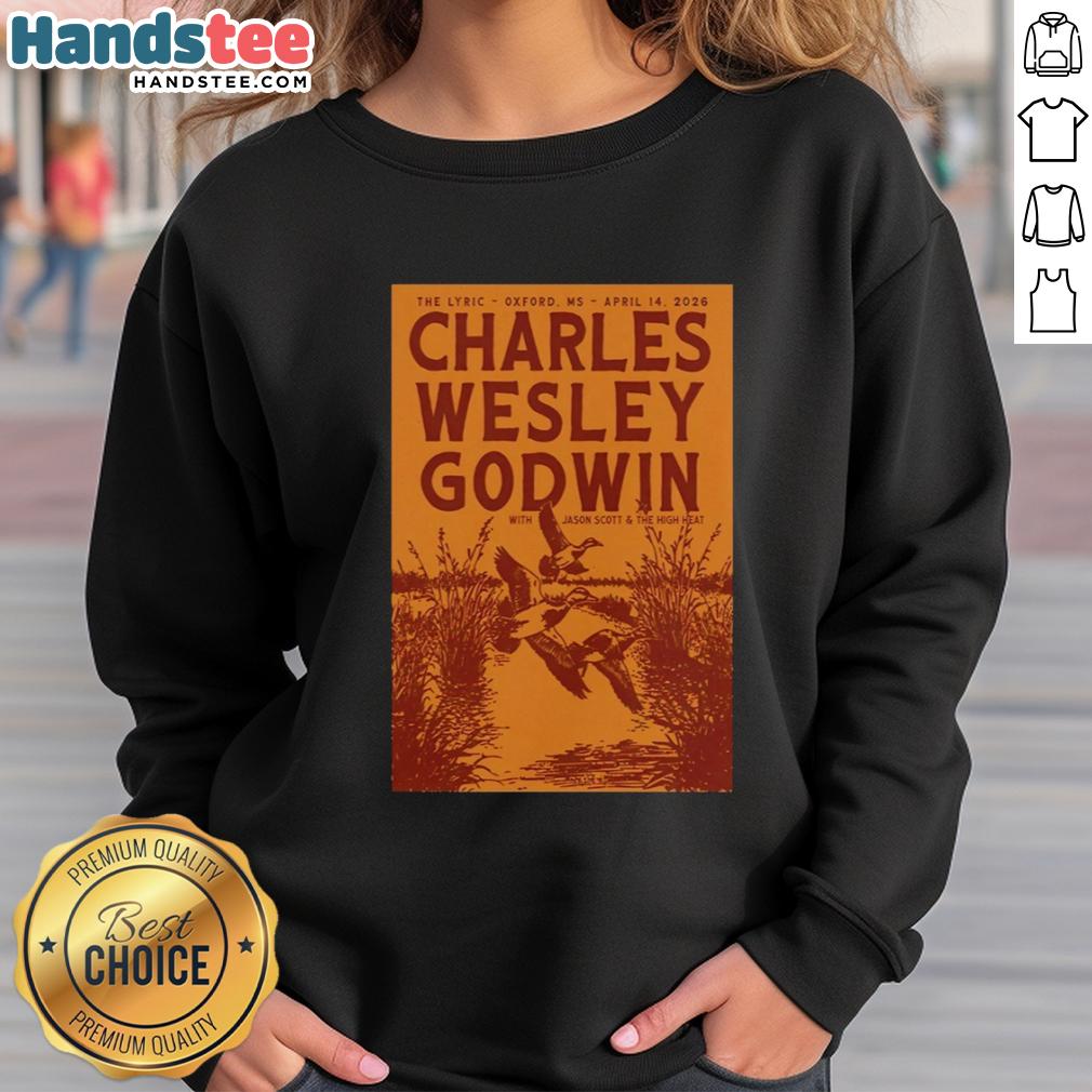 nice-charles-wesley-godwin-apr-14-2026-the-lyric-in-oxford-ms-poster-sweatshirt Nice Charles Wesley Godwin April 14, 2026 concert poster sweatshirt from The Lyric in Oxford, MS.