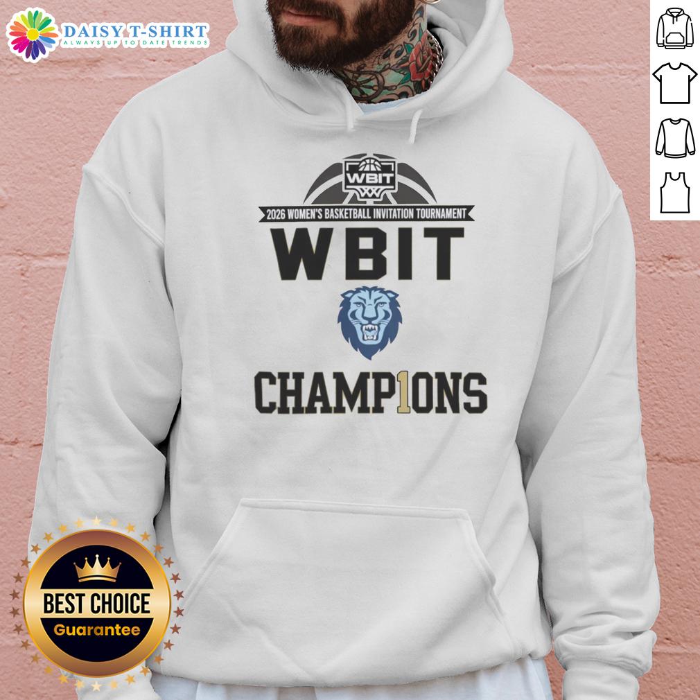 Nice Columbia Lions Division I Women'S Bit Champions Hoodie Columbia Lions Division I Women's Bit Champions hoodie showcasing team colors and logo, perfect for fans and athletes.
