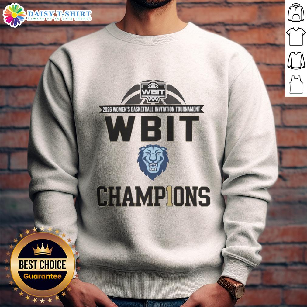 Nice Columbia Lions Division I Women'S Bit Champions Sweatshirt Columbia Lions Division I Women's Bit Champions sweatshirt featuring team colors and logo, perfect for fans.