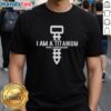 Nice Giant Screw Titanium Spinal Fusion Warrior T-Shirt design showcasing strength and resilience in spinal surgery recovery.
