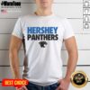 Stylish Hershey Panthers T-shirt featuring the team logo, perfect for fans of the Hershey Panthers.