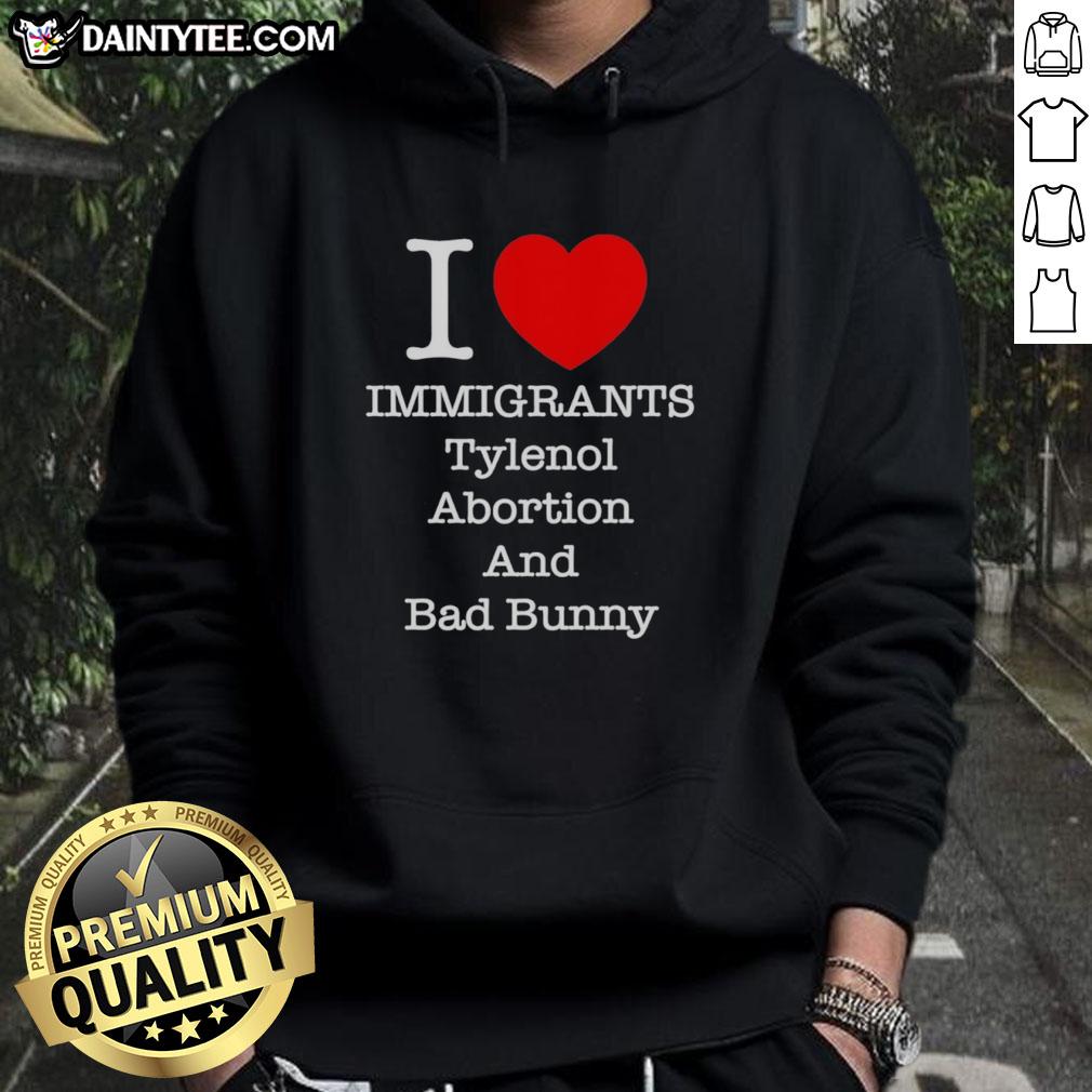 nice-i-love-immigrants-tylenol-abortion-and-bad-bunny-letter-hoodie Nice I Love Immigrants hoodie featuring Tylenol, abortion, and Bad Bunny themes in a vibrant design.