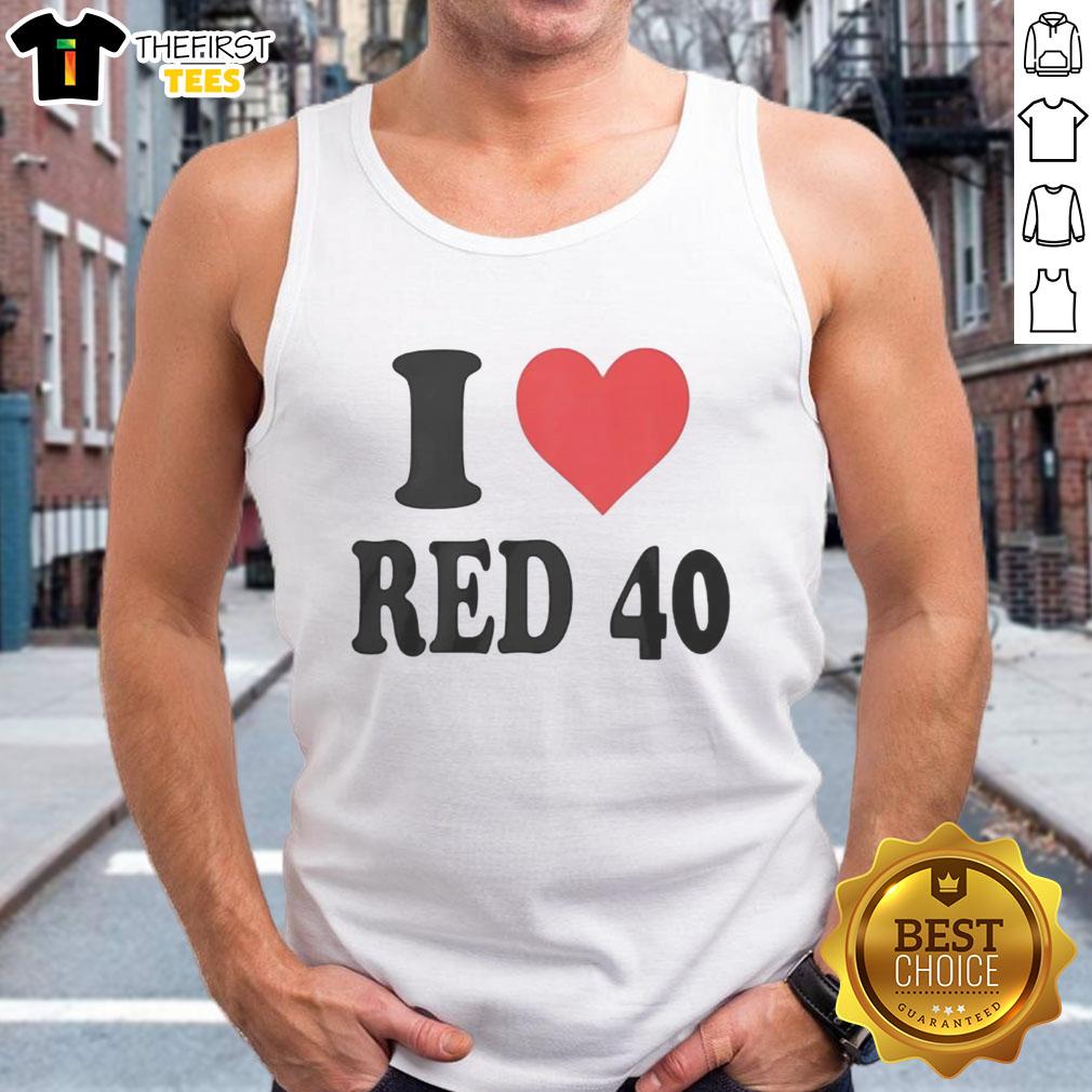 nice-i-love-red-40-tank-top Nice I Love Red 40 tank top featuring a bold red color and stylish design, perfect for casual summer outfits.