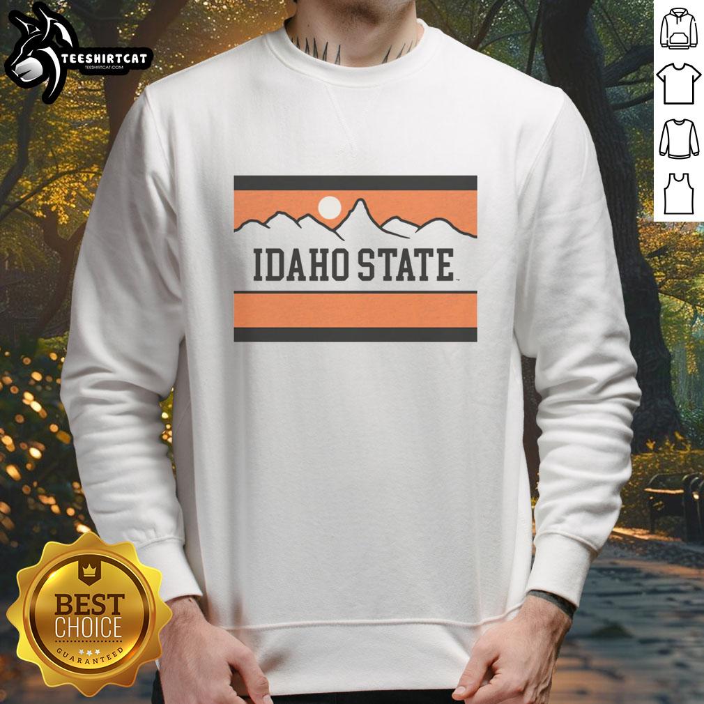 nice-idaho-state-vintage-1984-cross-country-vintage-sweatshirt Vintage 1984 Nice Idaho State cross country sweatshirt, showcasing a retro design and classic athletic style.