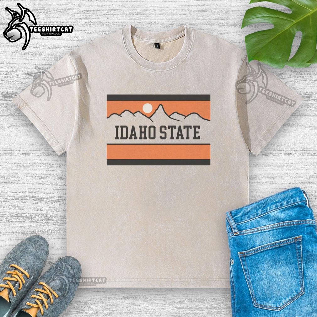 nice-idaho-state-vintage-1984-cross-country-vintage-washed-t-shirt Vintage 1984 Nice Idaho State cross country washed t-shirt featuring classic design and soft fabric, perfect for retro enthusiasts.