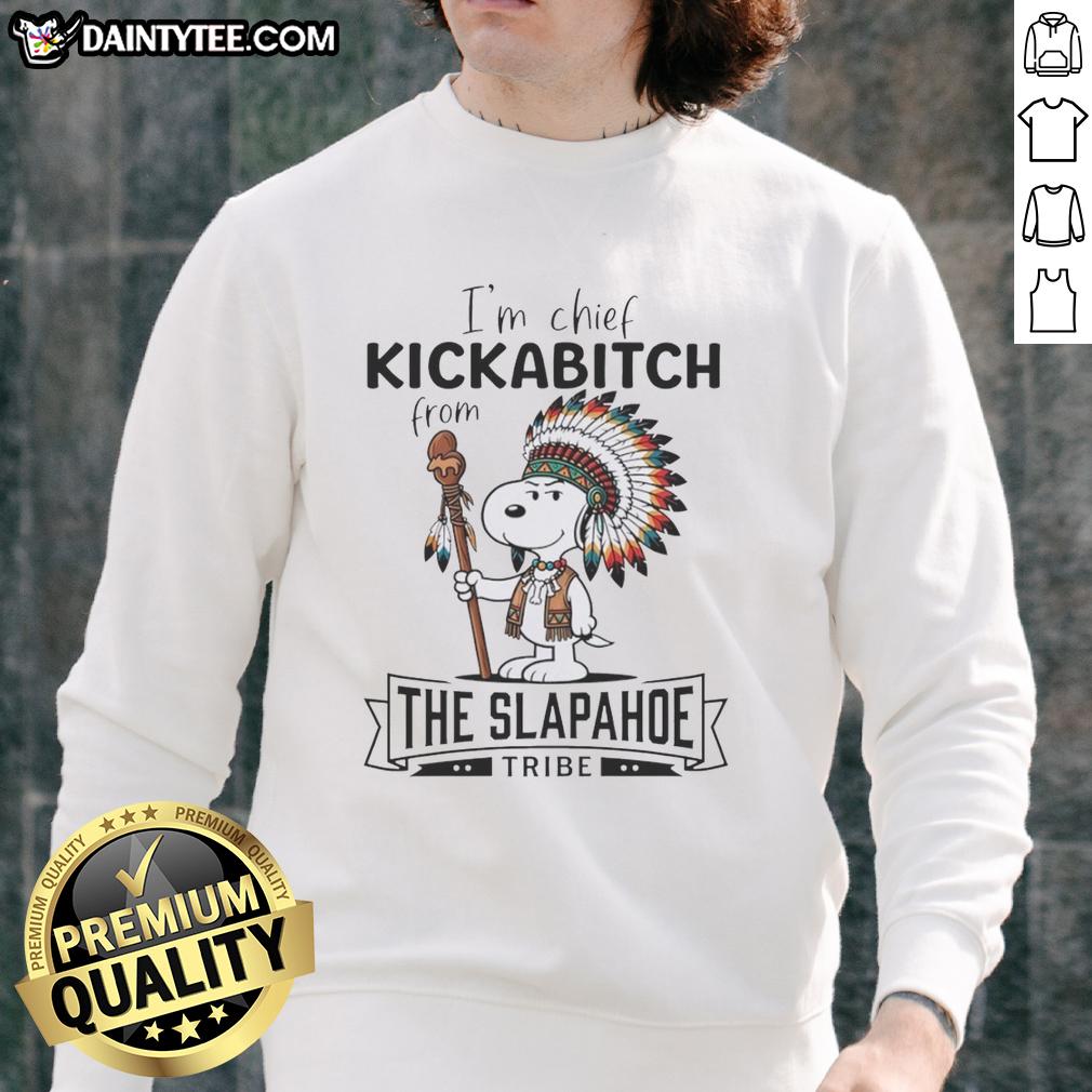 nice-im-chief-kickabitch-snoopy-from-the-slapahoe-sweatshirt Nice Im Chief Kickabitch Snoopy sweatshirt featuring a playful design, perfect for casual wear and fans of unique apparel.