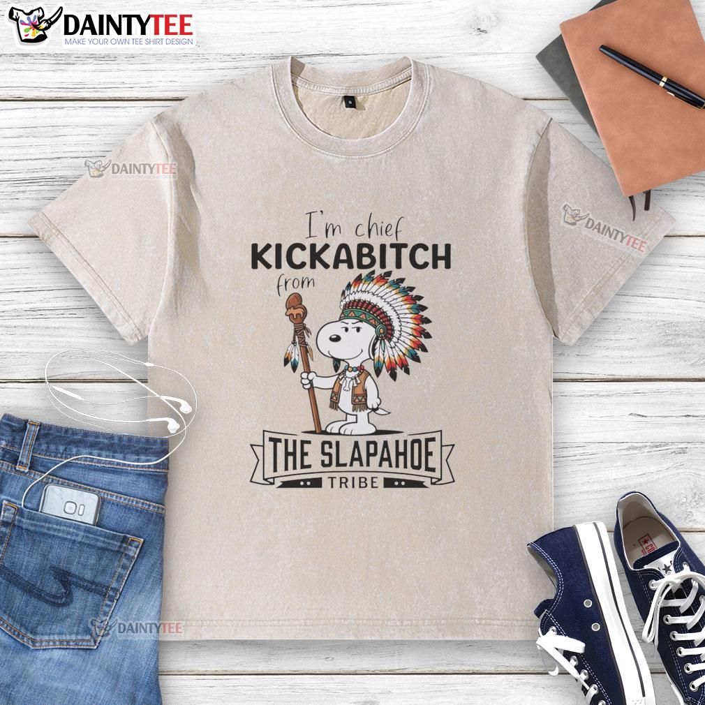 nice-im-chief-kickabitch-snoopy-from-the-slapahoe-washed-t-shirt Nice Im Chief Kickabitch Snoopy washed t-shirt featuring a playful Snoopy design and vibrant colors for casual wear.
