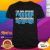 Funny 'I'm Not Getting Fatter, I'm Experiencing Inflation' T-Shirt design, perfect for humor and inflation-themed apparel.