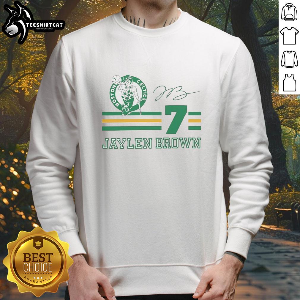 nice-jaylen-brown-boston-celtics-signature-name-and-number-sweatshirt Jaylen Brown Boston Celtics sweatshirt featuring signature name and number, perfect for fans and collectors.