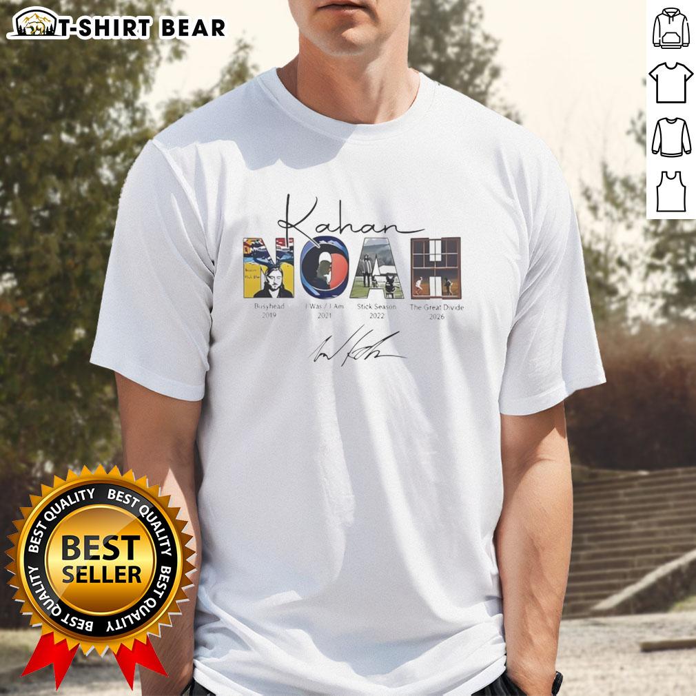 Nice Kahan Noah The Album Era Tour T Shirt Nice Kahan Noah The Album Era Tour T-Shirt featuring vibrant graphics and tour dates, perfect for fans and collectors.